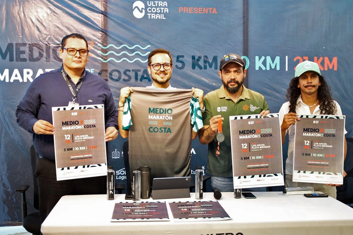 Subsectur presenta el Medio Maratón de la Costa en Manzanillo
